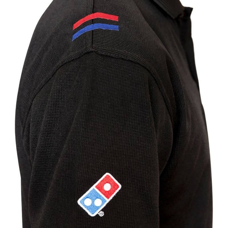 Domino's kurzarm Polo Herren